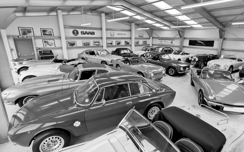 Carn Bosavern Garage Showroom
